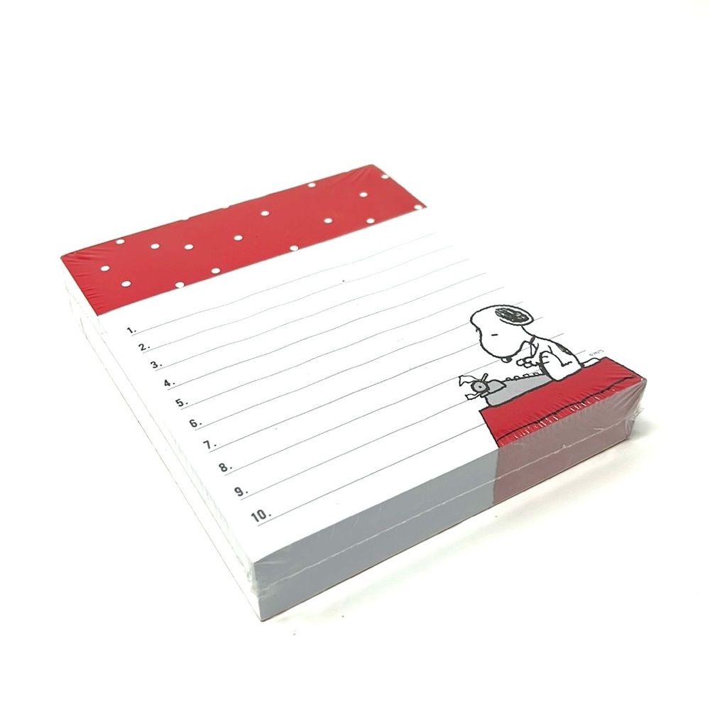 Peanuts Snoopy Notepad Set - Picture 3 of 8